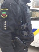 Плитоноска Чорна посилена Поліція FAPC gen IV  CБУ охорона