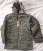 Куртка(Парка) Аляска модель N3B от компании Sturm Mil-Tec,Германия,олива,размер XL