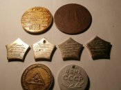 8 настольных медалей по Краматорску .