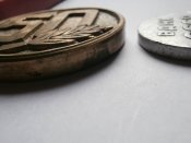 3 настольные медали НКМЗ им Ленина = 50 лет.