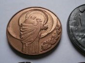 5 настольных медалей из СССР .