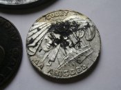 5 настольных медалей из СССР .