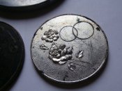 5 настольных медалей из СССР .