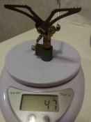 Газовая мини горелка(одна из самых миниатюрных).Блиц.