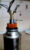 Газовая мини горелка(одна из самых миниатюрных).Блиц.