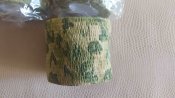 Лента камуфлированная.Цвет камуфляжа grass green.1 рулон.Блиц.