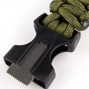 Браслет выживания паракорд ( 4 в 1).Green.Блиц.