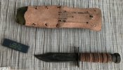 Pilot Survival knife Camillus N.Y. 2 - 1971