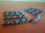 Эмблемы танковые полевые ВС СССР 34шт