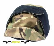 Шапка-ушанка MTP мембрана Gore-tex кепка мультикам на флисе мтп Британия