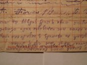 Фронтовое письмо  трех-угольник от 21 ноября 1944 года в город Славянск на Донбассе .