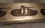 1. SS-Panzer-Division „Leibstandarte SS Adolf Hitler“ столовый/рабочий нож с травлением с 1 грн