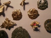 20 эмблем и знаков армейских .