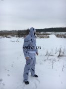 Костюм зимовий маскувальний клякса.