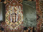2-х местная армейская палатка, олива, Франция, оригинал.