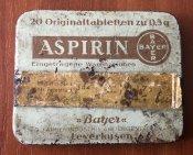 Немецкая коробочка от аспирина