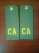 Погоны солдатские на рубашку ВС СССР