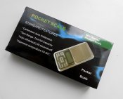 Весы ювелирные 500 г / 0,1 г карманные с батарейками