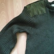 Шерстяной свитер ВС Британии, размер 100 (Jersey mans heavy olive green)