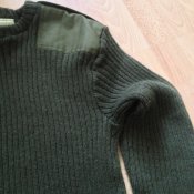 Шерстяной свитер ВС Британии, размер 100 (Jersey mans heavy olive green)