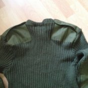 Шерстяной свитер ВС Британии, размер 100 (Jersey mans heavy olive green)