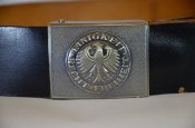Парадный ремень Бундесвера (90 - см). BW Lederkoppel, Einigk- Recht - Freiheit.