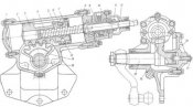 Винтовой рулевой механизм (рис. 16.4), устанавливаемый на автомобилях ЗИЛ-130,.jpg