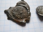 4 пломбы с цинка для патронов 1920 ,1922 - 23 и 1926 год .