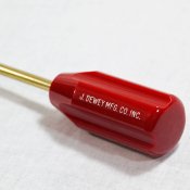 Короткий латунный шомпол Dewey CHR c невращающейся ручкой