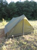 Палатка армии Франции Olive Олива(2 места 2 входа). Оригинал 100%