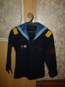 ВМФ СССР. Фланелевка старшины 1-й ст. БЧ - 4.