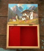Шкатулка музыкальная. Germany. Tiroler Holzhacker