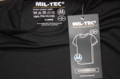 Новая футболка Coolmax,Mil-tec Германия, черная,размер XL