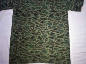 Футболка лесной камуфляж Woodland - 100% хлопок. Новая, р.70XL, Турция