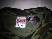 Футболка лесной камуфляж Woodland - 100% хлопок. Новая, р.70XL, Турция