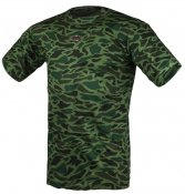 Футболка лесной камуфляж Woodland - 100% хлопок. Новая, р.70XL, Турция