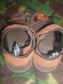 Оригинальные военные сандалии All Terrain Suede Sandals - р.5М - №2(2). Армия Великобритании.