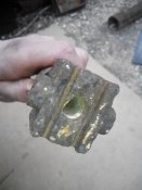 Ствол максим с надульником и с гильзой в патроннике
