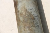 гільза від ,,Рапіри МТ-12" 100мм.