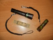 Страховочный шнур армированный зеленый на пистолет тренчик на пинпоинтер непотеряйка на нож фонарь
