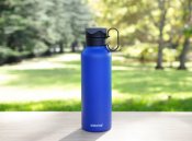 Фляга термос Sistema 600ml 12 часов нержавейка (синий)
