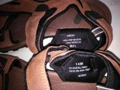 Оригинальные военные сандалии All Terrain Suede Sandals - р.14М - №47. Новые. Армия Великобритании.