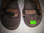 Оригинальные военные сандалии All Terrain Suede Sandals - р.11М - №48. Армия Великобритании.