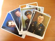 Летчики-космонавты СССР = набор 1982 г. = 50 шт. = сохран!