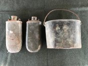 Продам котелок + 2 фляги