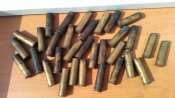 Латуные стреляные гильзы 12 кл. 35 штук и 2 шт 16 кл. всего 37 штук