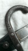 Штык обр.1874г. к винтовке системы Гра обр.1874г.
