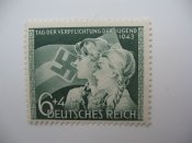 Марка Гитлерюгенд 1943 год