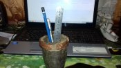 карандашница из 75 мм снаряда