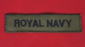 Нашивка армии Британии, Royal Navy